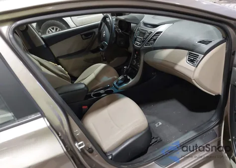 2016 Hyundai Elantra Se from USA, damaged, VIN 5NPDH4AE6GH760037